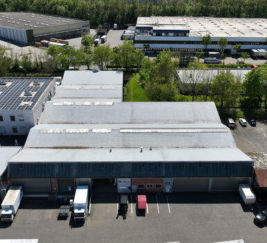 Luftaufnahme des MIETMÜLLER-Standorts in Ludwigsburg